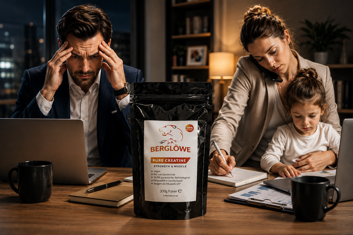 Pure Creatine von Berglöwe, Pulver zur Nahrungsergänzung