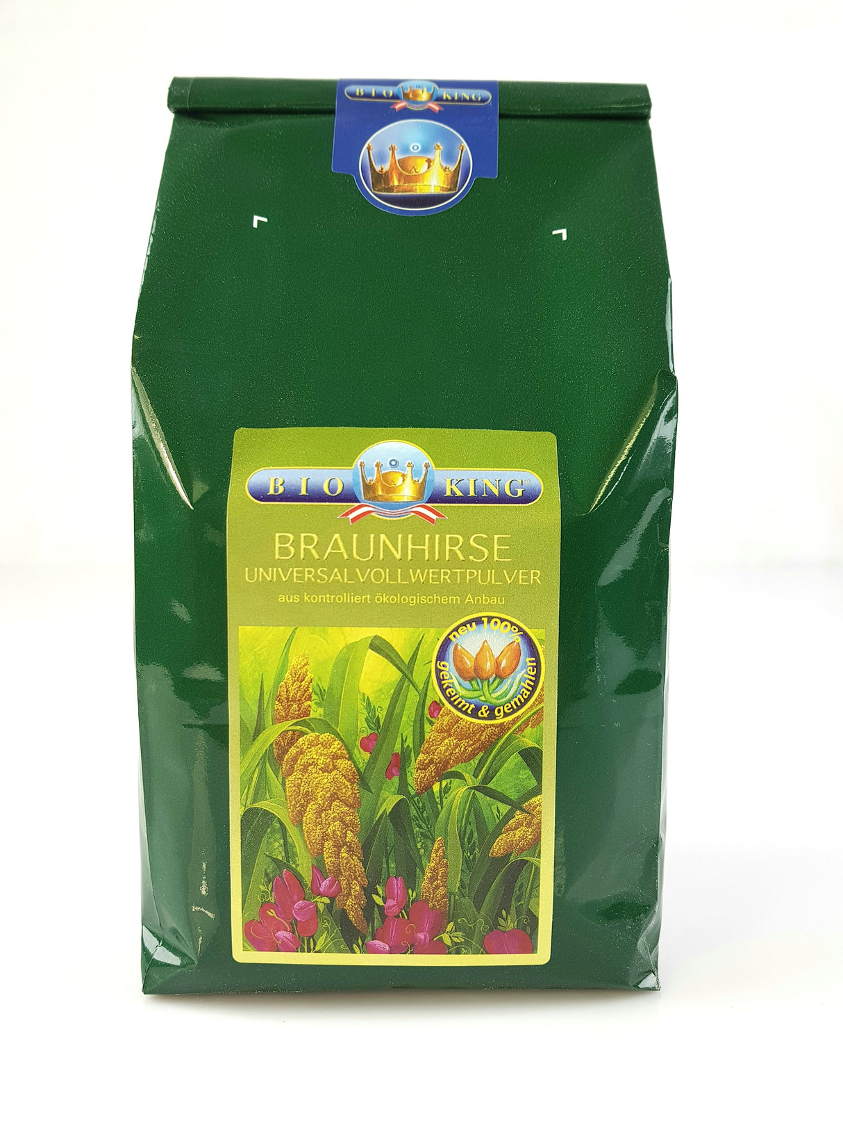 Bio Braunhirse 100% gekeimt, Vollwertpulver