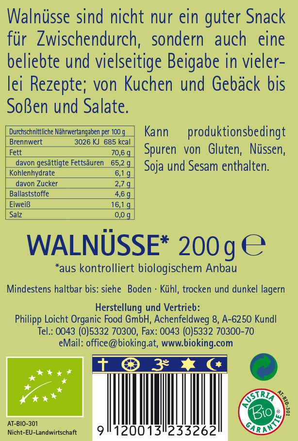 Bio Walnüsse