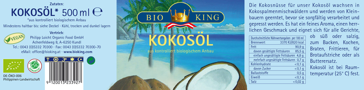 Bio Kokos-Öl