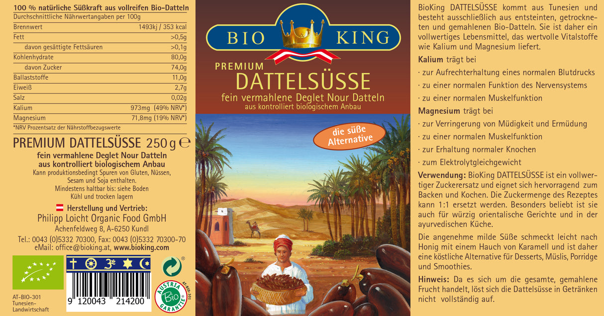 Bio DATTELSÜSSE