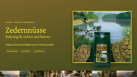 Zedernnüsse Nahrung für Gehirn und Nerven
