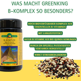Natürlicher Vitamin B-Komplex, 60 Kapseln