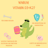 Vitamin D3+K2 für Kinder