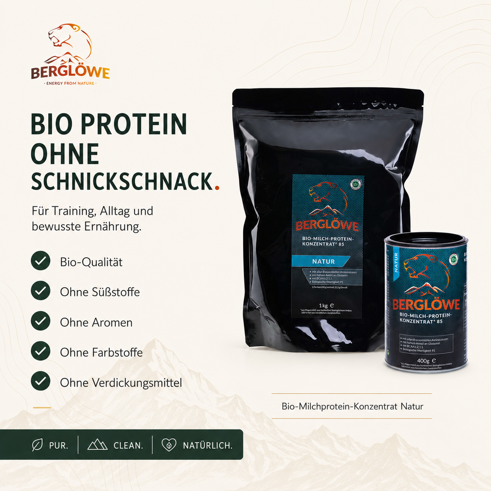 Bio Milch-Protein-Konzentrat 85, Natur