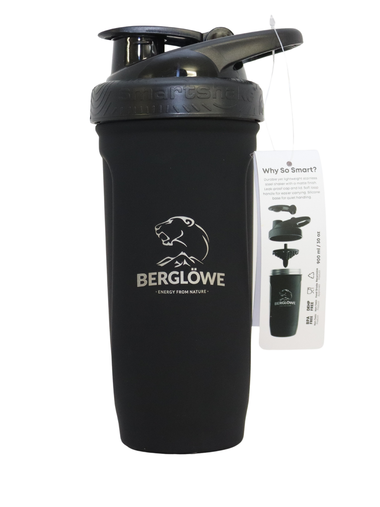 Fitness SHAKER aus Edelstahl