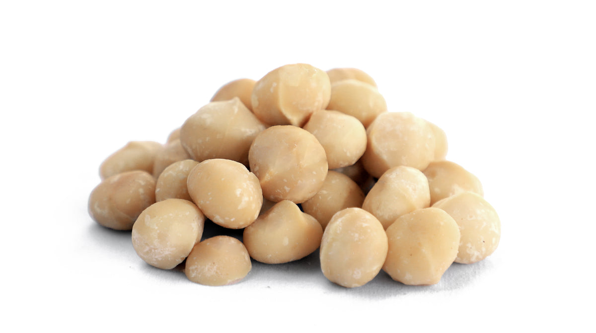 Bio Macadamia, geröstet und gesalzen