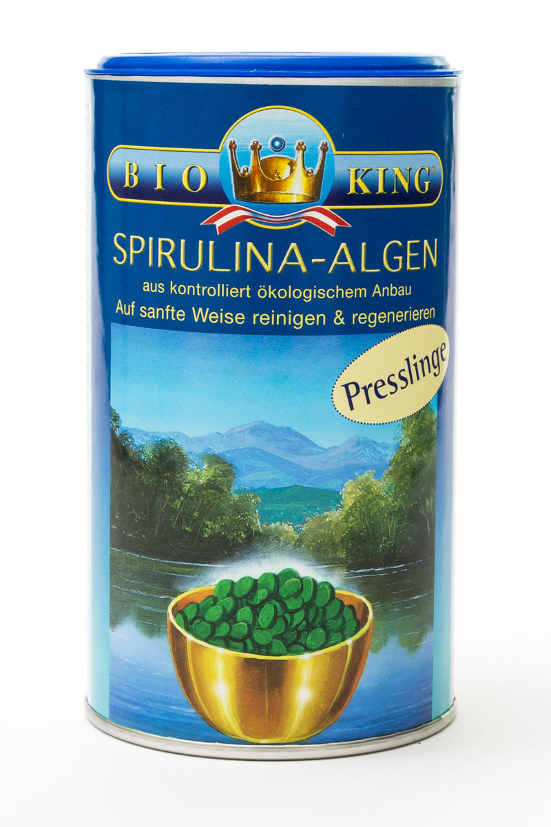 Bio Spirulina-Algen, Presslinge