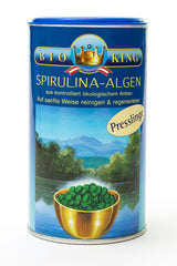 Bio Spirulina-Algen, Presslinge