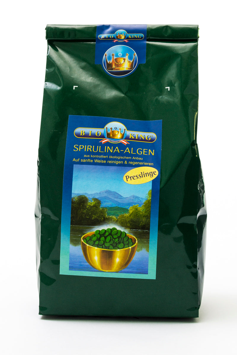 Bio Spirulina-Algen, Presslinge