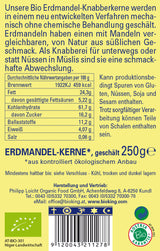 Bio Erdmandel-Knabberkerne, geschält