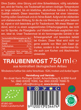 Bio TRAUBENMOST "Mosto d` Uva"