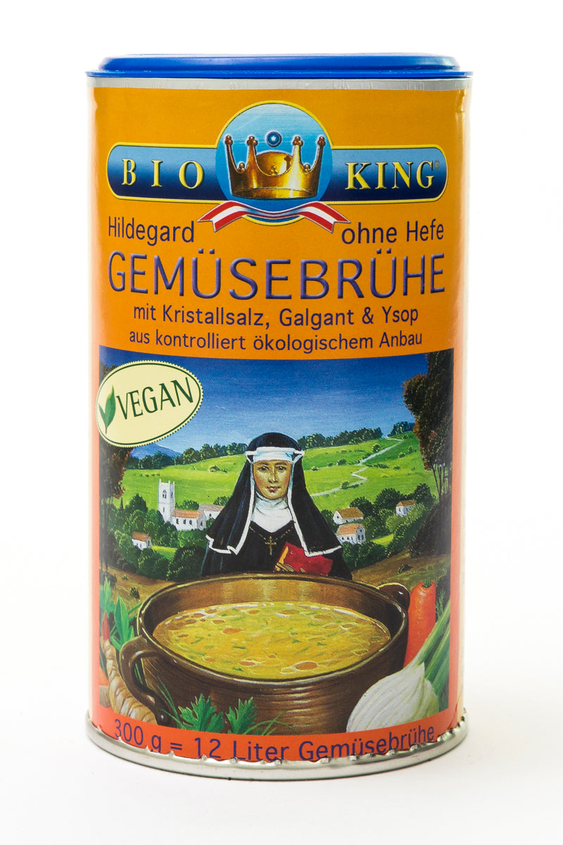 Bio Gemüsebrühe, nach der Art der Heiligen Hildegard