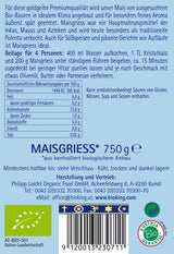Bio Maisgrieß, Polenta