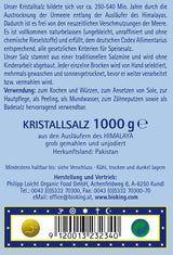 Kristallsalz aus den Ausläufern des Himalaya, grob gemahlen