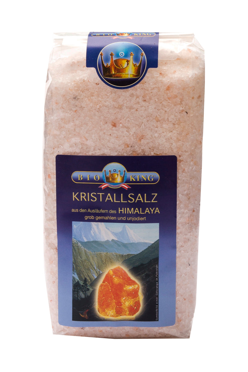Kristallsalz aus den Ausläufern des Himalaya, grob gemahlen