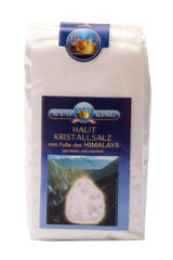 Kristallsalz "Halit" aus den Ausläufern des Himalaya, fein gemahlen