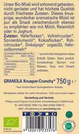Bio Crunchy Granola