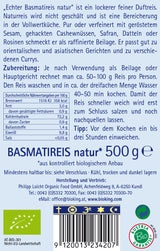Bio Basmatireis, ungeschält