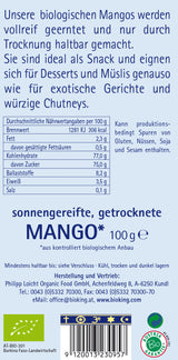 Bio Mango, getrocknet