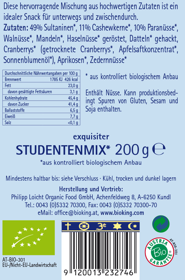 Bio STUDENTENMIX